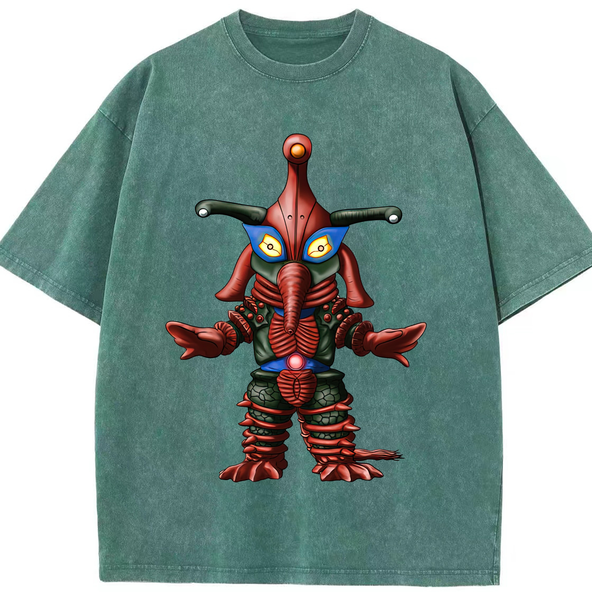 （画像用） ウルトラマン Ultraman 綿100% ヴィンテージ風 半袖Tシャツ（フロントプリント）